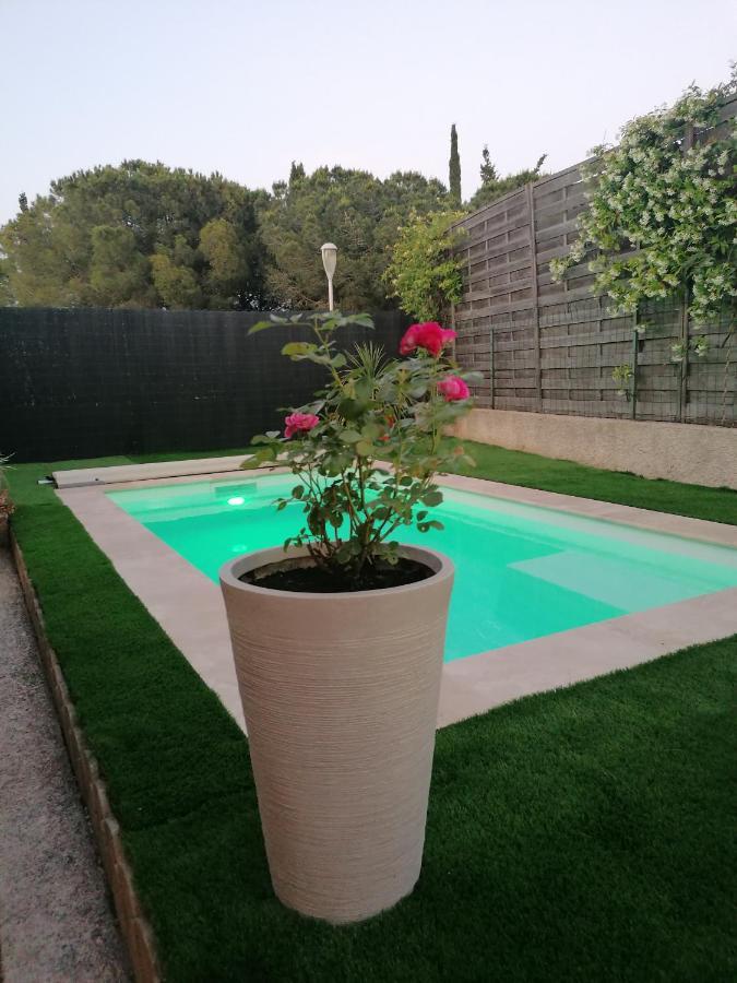 Mimilou Mont St Loup Piscine Privee Apartment Agde Bagian luar foto