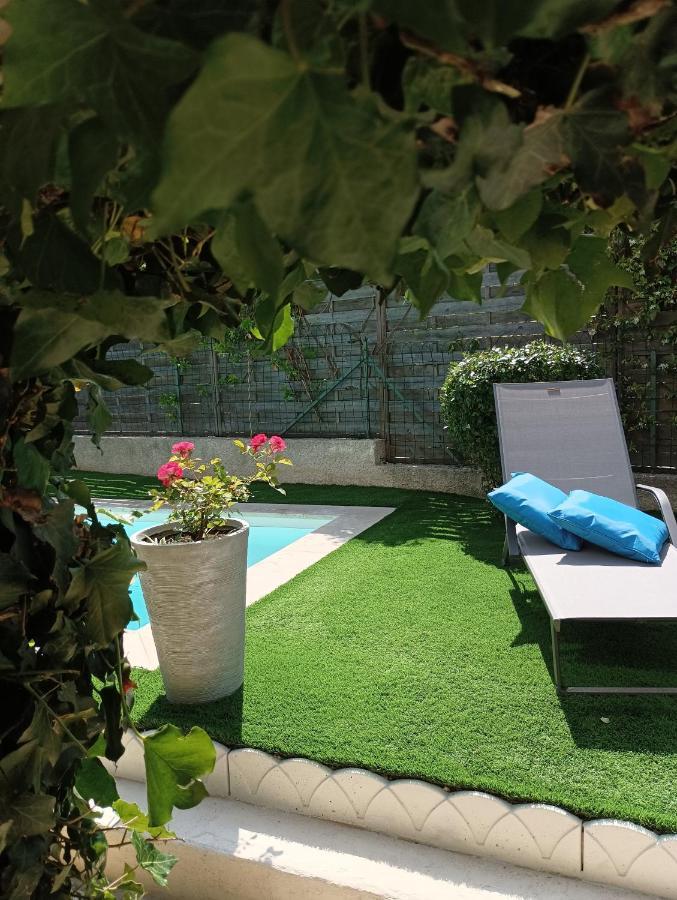 Mimilou Mont St Loup Piscine Privee Apartment Agde Bagian luar foto
