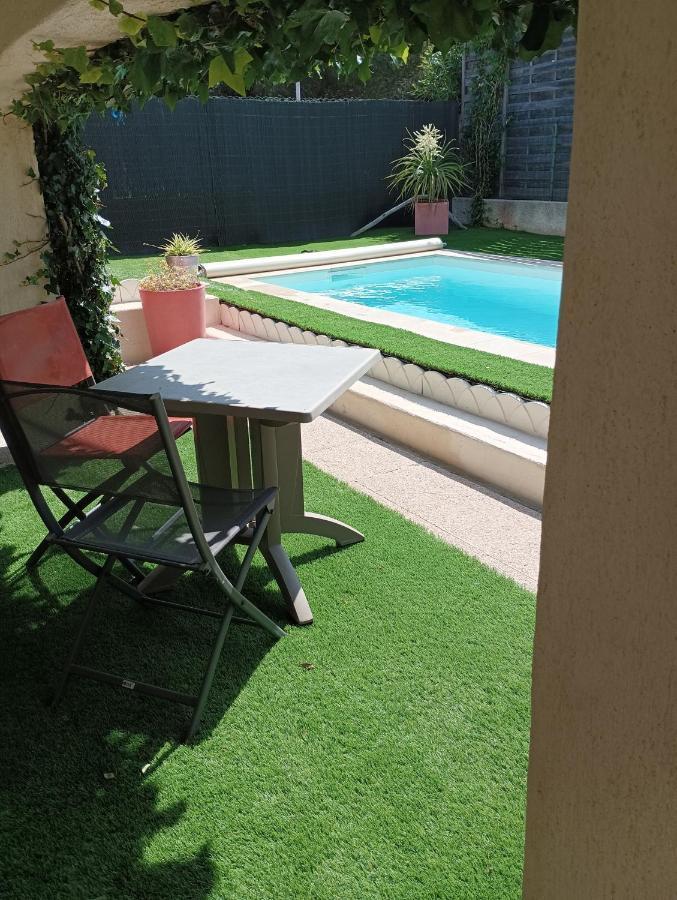 Mimilou Mont St Loup Piscine Privee Apartment Agde Bagian luar foto