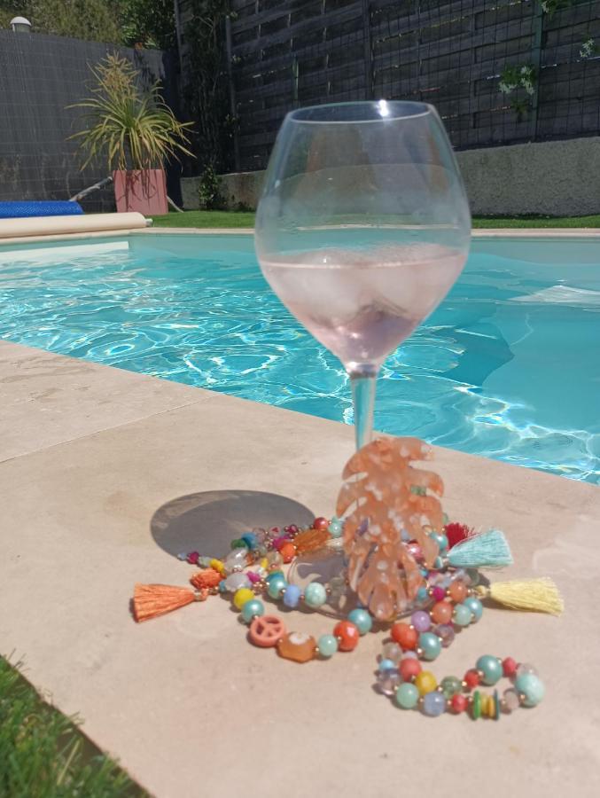 Mimilou Mont St Loup Piscine Privee Apartment Agde Bagian luar foto